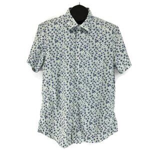 Bonobos Riviera Short Sleeve Shirt Men's XL Long Slim Fit Floral Print Casual